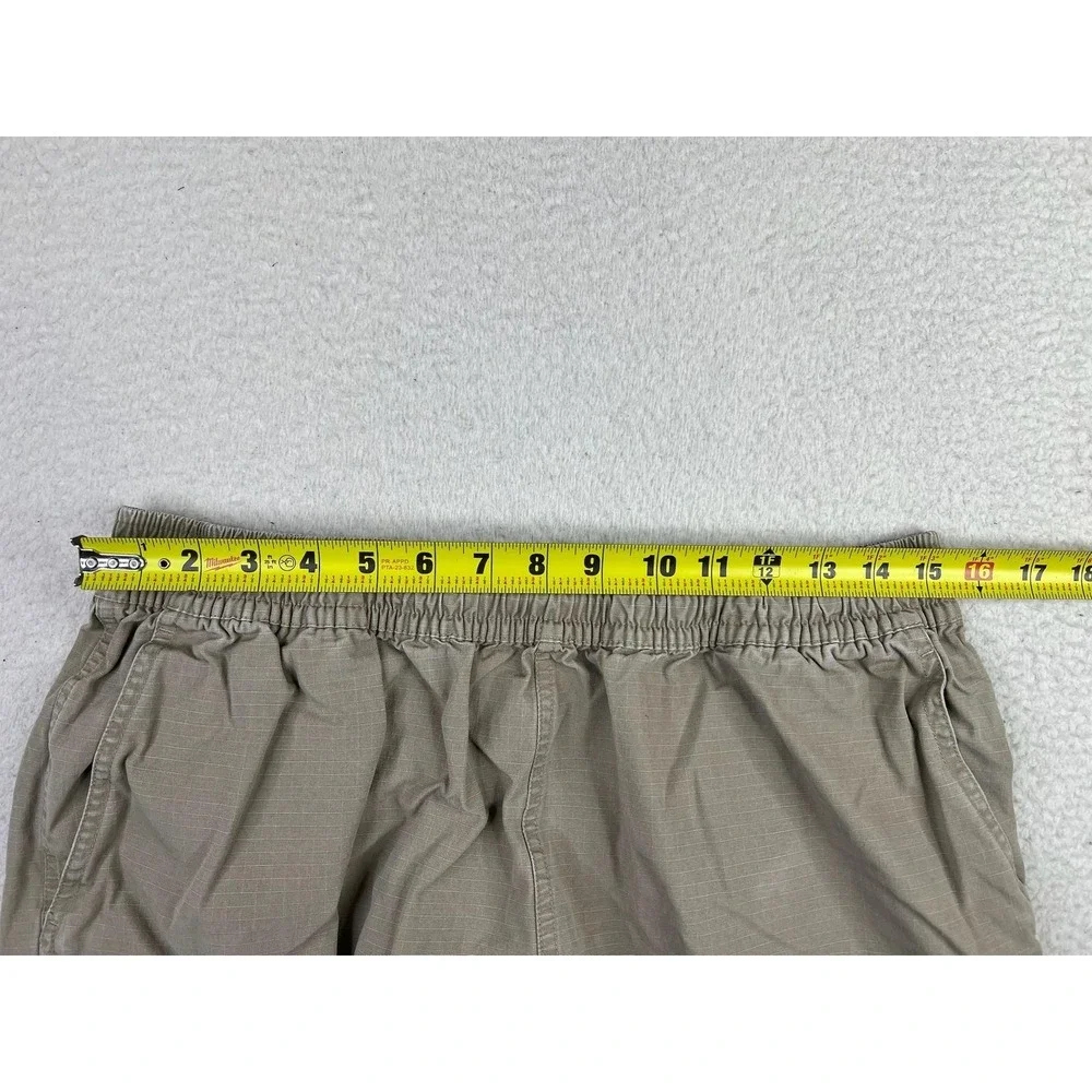 Nike Mens Large Beige Relaxed Fit Club Woven Cargo Ripstop Pants DX0613-247